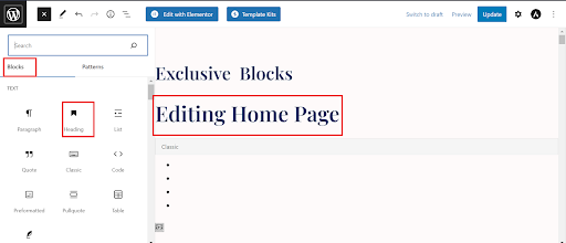How to Edit WordPress Homepage
