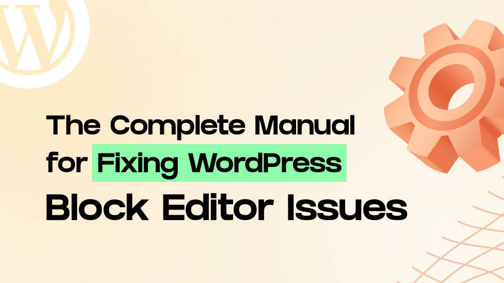 fix WordPress block